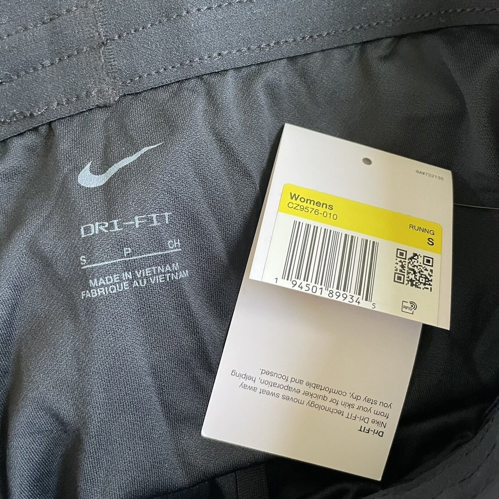 Nike Women's Tempo Luxe 5" Black Running Shorts (CZ9576-010) Size SMALL NWT - Picture 5 of 6